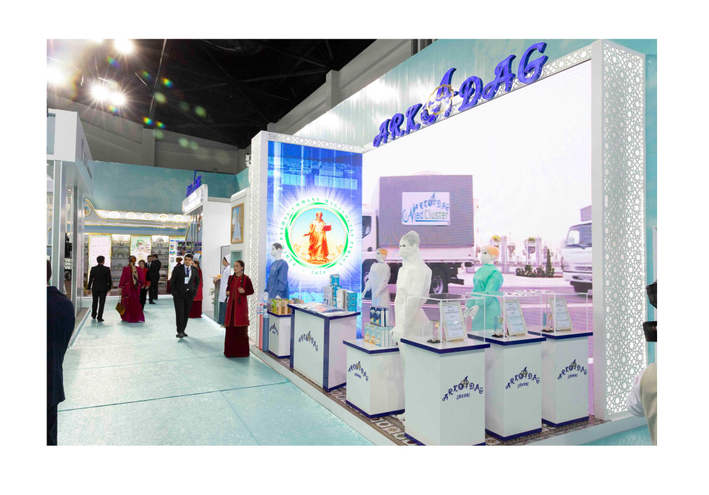 An international exhibition on the occasion of the Day of Healthcare Workers and the Medical Industry opened in Ashgabat