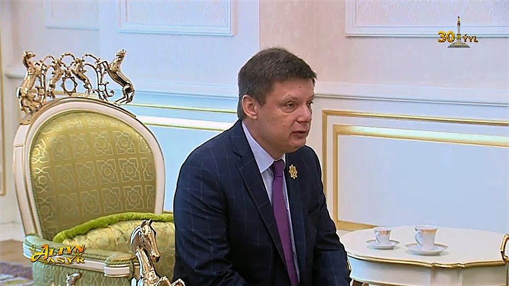 President of Turkmenistan discussed with the director of «-Neftegaz Private Limited» the prospects for cooperation in the oil and gas sector