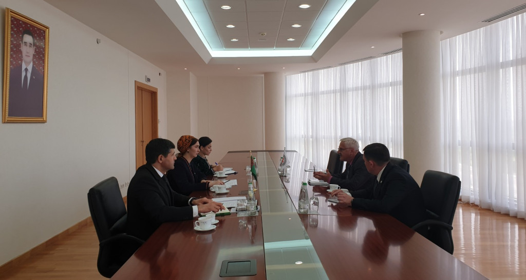 Meeting with the Deputy Head of the ICRC Regional Representation in Central Asia was held at the Ministry of Foreign Affairs of Turkmenistan