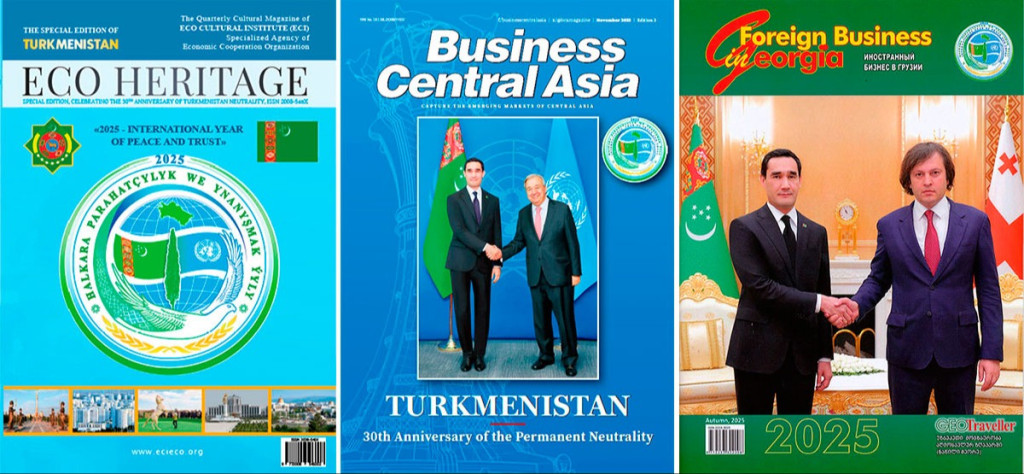 Foreign publications released special issues in honor of the 30th anniversary of Turkmenistan’s Neutrality