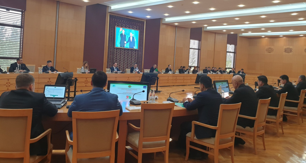 Türkmenistanyň DIM-de Türkmenistan bilen Aziýa ösüş bankynyň arasyndaky hyzmatdaşlygyň 25 ýyllygyna bagyşlanan tegelek stol maslahaty geçirildi