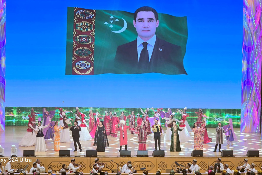 A ceremony was held in the Ahal Velayat to summarize the events held on the occasion of the announcement of the city of Anau as the cultural capital of the Turkic world this year