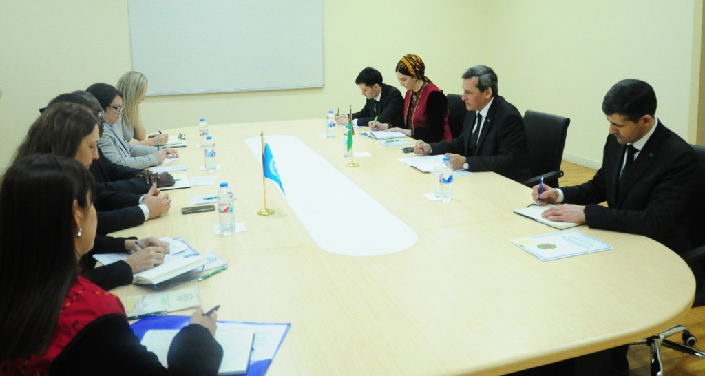 A meeting was held with the delegation of the United Nations High Commissioner for Human Rights