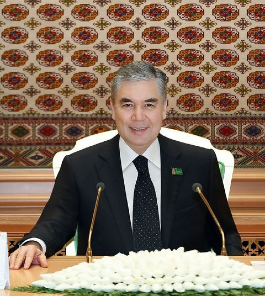 Gurbanguly Berdimuhamedov is recognized as the national leader of the Turkmen people