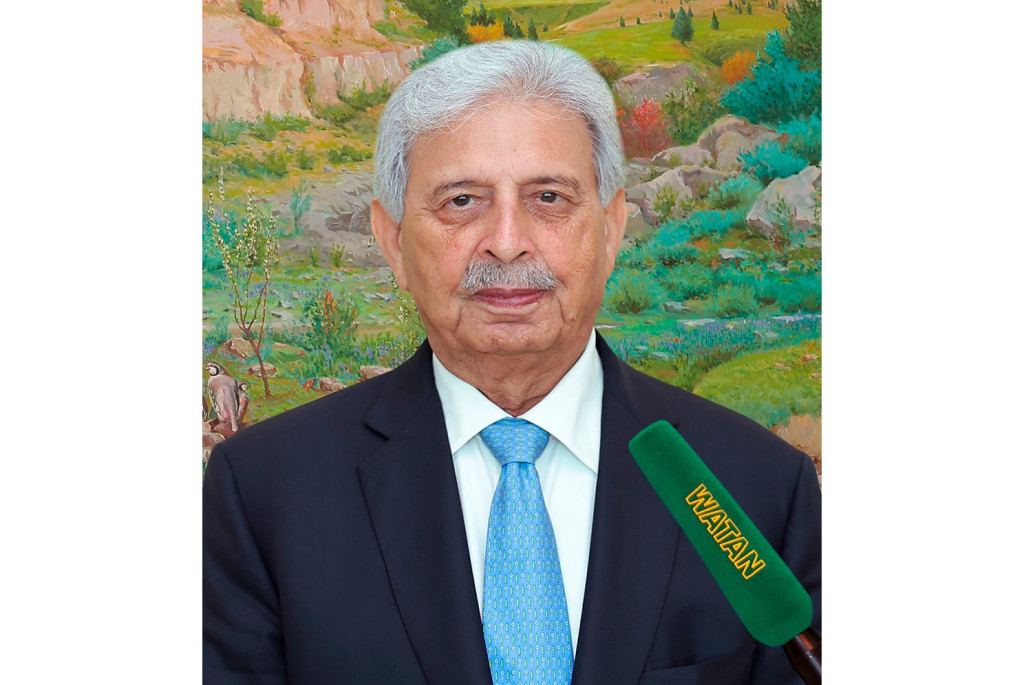 Prezident Serdar Berdimuhamedow Pakistanyň senagat  we önümçilik boýunça federal ministrini kabul etdi