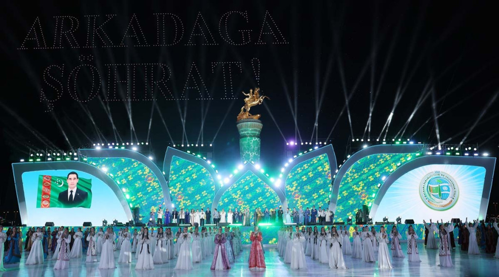 Festive events held to mark the second anniversary of the founding of the city of Arkadag
