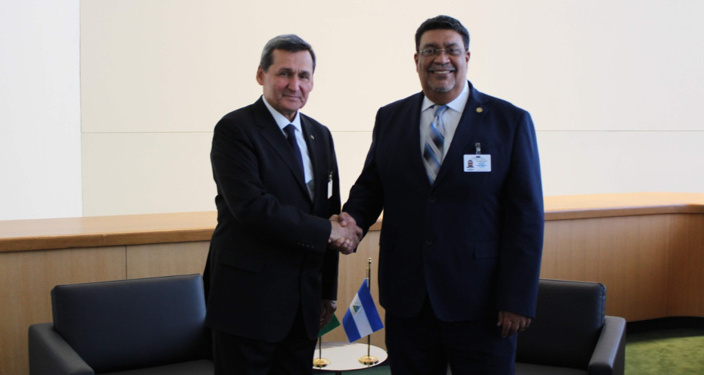 A meeting between the Foreign Ministers of Turkmenistan and Nicaragua was held in New York