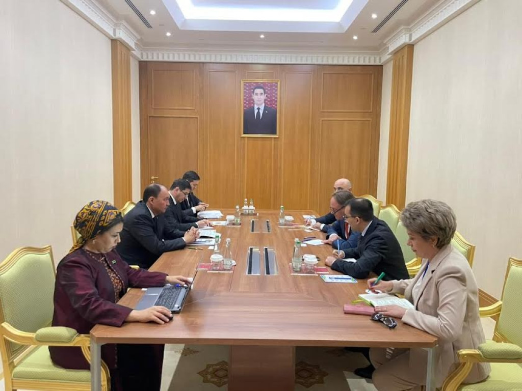 "Turkmennebit" State Concern Discusses Further Cooperation with World Bank Representatives