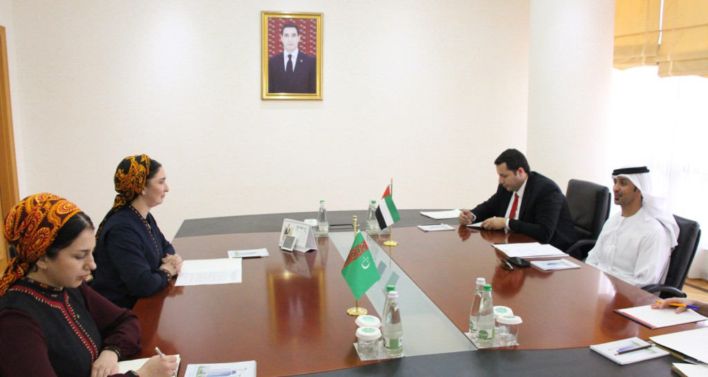 Meeting with UAE Ambassador held at MFA of Turkmenistan