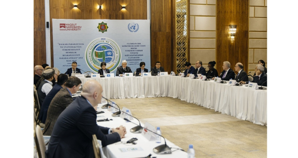 Astanada Türkmenistanyň hemişelik Bitaraplygynyň 30 ýyllygyna bagyşlanan maslahat geçirildi