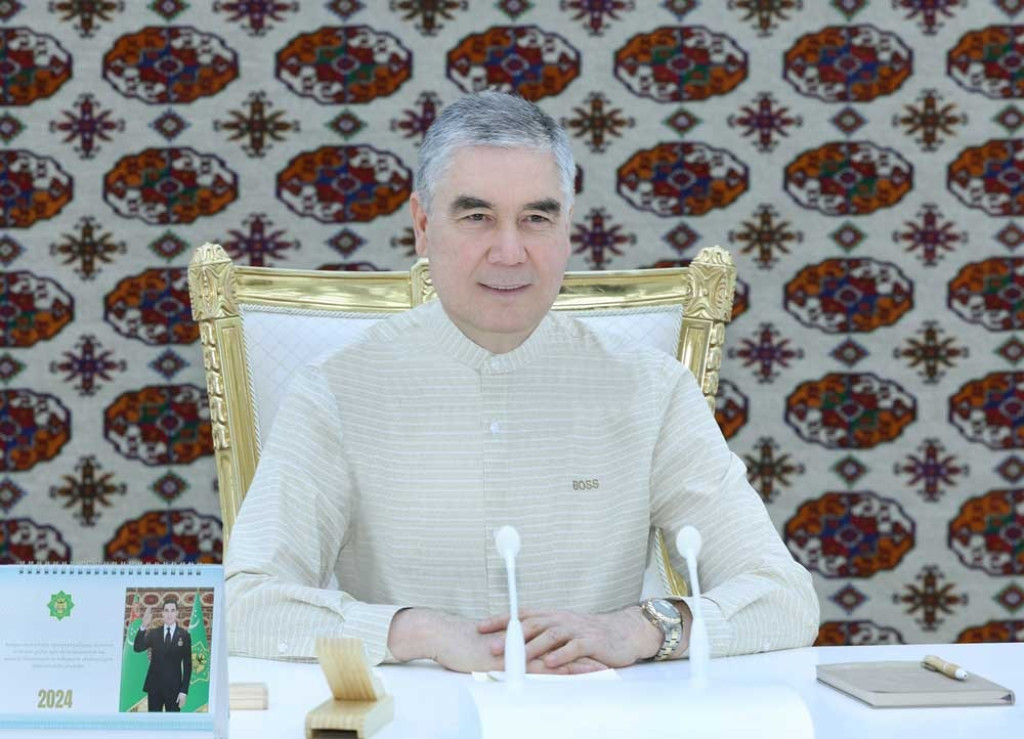 Chairman of the Halk Maslahaty made another working trip to Arkadag