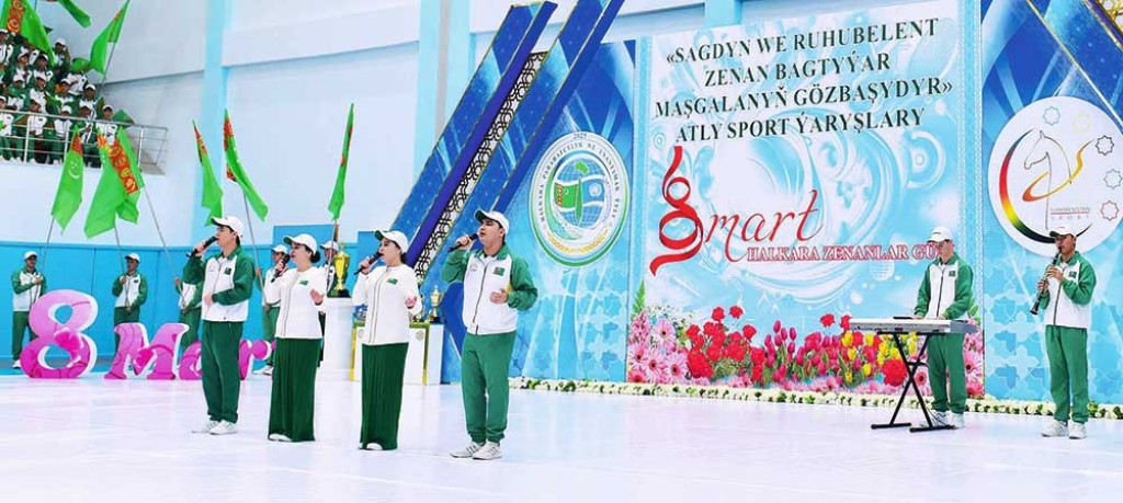 Ceremony Held to Open Sports Competitions in Honor of International Women’s Day