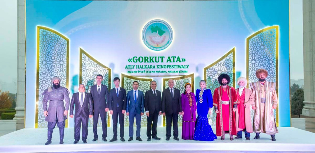 The Gorkut ata International Film Festival has started in Turkmenistan